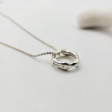 Load image into Gallery viewer, READY TO SHIP Free Flow Circle Necklace - 925 Sterling Silver FJD$ - Adorn Pacific - Necklaces