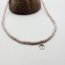 Load image into Gallery viewer, READY TO SHIP Polymer Clay Bead Frangipani Charm Choker Necklace - 925 Sterling Silver FJD$
