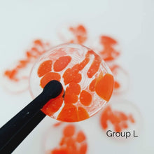 Load image into Gallery viewer, CONTACT US TO RECREATE THIS SOLD OUT STYLE Adorn Pacific x Hot Glass Earrings with Monstera Mother of Pearl Shell- FJD$ - Adorn Pacific - Earrings