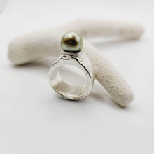 Load image into Gallery viewer, READY TO SHIP - Unisex Fiji Saltwater Pearl Ring - 925 Sterling Silver FJD$ - Adorn Pacific - Rings