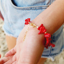 Load image into Gallery viewer, READY TO SHIP Civa Fiji Pearl Red Coral Bracelet - FJD$ - Adorn Pacific - All Products