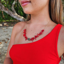 Load image into Gallery viewer, CONTACT US TO RECREATE THIS SOLD OUT STYLE Civa Fiji Pearl Red Coral Necklace - FJD$ - Adorn Pacific - All Products