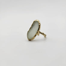 Load image into Gallery viewer, READY TO SHIP Seaglass Solid Gold Ring - Solid 9k Gold FJD$ - Adorn Pacific - All Products