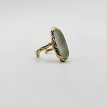 Load image into Gallery viewer, READY TO SHIP Seaglass Solid Gold Ring - Solid 9k Gold FJD$ - Adorn Pacific - All Products