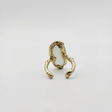 Load image into Gallery viewer, READY TO SHIP Seaglass Solid Gold Ring - Solid 9k Gold FJD$ - Adorn Pacific - All Products