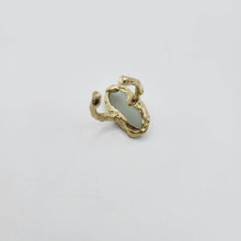 Load image into Gallery viewer, READY TO SHIP Seaglass Solid Gold Ring - Solid 9k Gold FJD$ - Adorn Pacific - All Products