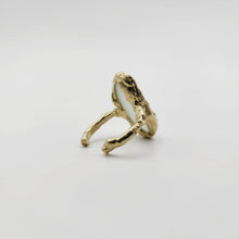 Load image into Gallery viewer, READY TO SHIP Seaglass Solid Gold Ring - Solid 9k Gold FJD$ - Adorn Pacific - All Products