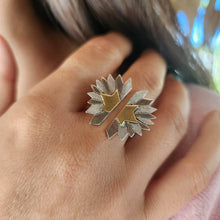 Load image into Gallery viewer, READY TO SHIP Tefui Set - 925 Sterling Silver & 18 Gold Vermeil Detail FJD$ - Adorn Pacific - All Products