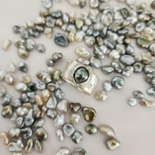 Load image into Gallery viewer, READY TO SHIP - Unisex Fiji Keshi Pearl Ring - 925 Sterling Silver FJD$ - Adorn Pacific - Rings