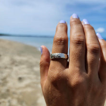 Load image into Gallery viewer, READY TO SHIP - Unisex Wide Band Ring - 925 Sterling Silver FJD$ - Adorn Pacific - Rings