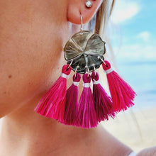 Load image into Gallery viewer, READY TO SHIP Mother of Pearl Vau Earrings - 925 Sterling Silver FJD$ - Adorn Pacific - Earrings