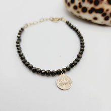 Load image into Gallery viewer, READY TO SHIP "YOU ARE SUNSHINE" Natural Stone Bracelet in 14k Gold Fill - FJD$ - Adorn Pacific - All Products