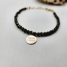 Load image into Gallery viewer, READY TO SHIP "YOU ARE SUNSHINE" Natural Stone Bracelet in 14k Gold Fill - FJD$ - Adorn Pacific - All Products