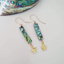 Load image into Gallery viewer, CONTACT US TO RECREATE THIS SOLD OUT STYLE Abalone Shell & Charm Earrings - 925 Sterling Silver or 18k Gold Vermeil FJD$ - Adorn Pacific - Earrings