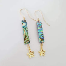 Load image into Gallery viewer, CONTACT US TO RECREATE THIS SOLD OUT STYLE Abalone Shell & Charm Earrings - 925 Sterling Silver or 18k Gold Vermeil FJD$ - Adorn Pacific - Earrings