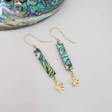 Load image into Gallery viewer, CONTACT US TO RECREATE THIS SOLD OUT STYLE Abalone Shell & Charm Earrings - 925 Sterling Silver or 18k Gold Vermeil FJD$ - Adorn Pacific - Earrings