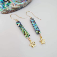 Load image into Gallery viewer, CONTACT US TO RECREATE THIS SOLD OUT STYLE Abalone Shell & Charm Earrings - 925 Sterling Silver or 18k Gold Vermeil FJD$ - Adorn Pacific - Earrings