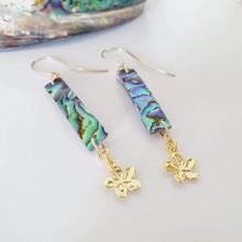 Load image into Gallery viewer, CONTACT US TO RECREATE THIS SOLD OUT STYLE Abalone Shell & Charm Earrings - 925 Sterling Silver or 18k Gold Vermeil FJD$ - Adorn Pacific - Earrings