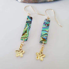 Load image into Gallery viewer, CONTACT US TO RECREATE THIS SOLD OUT STYLE Abalone Shell & Charm Earrings - 925 Sterling Silver or 18k Gold Vermeil FJD$ - Adorn Pacific - Earrings