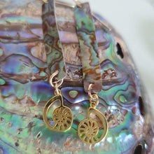 Load image into Gallery viewer, CONTACT US TO RECREATE THIS SOLD OUT STYLE Abalone Shell & Charm Earrings - 925 Sterling Silver or 18k Gold Vermeil FJD$ - Adorn Pacific - Earrings