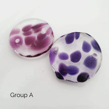 Load image into Gallery viewer, CONTACT US TO RECREATE THIS SOLD OUT STYLE Adorn Pacific x Hot Glass Earrings with Monstera Mother of Pearl Shell- FJD$ - Adorn Pacific - Earrings