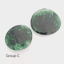 Load image into Gallery viewer, CONTACT US TO RECREATE THIS SOLD OUT STYLE Adorn Pacific x Hot Glass Earrings with Monstera Mother of Pearl Shell- FJD$ - Adorn Pacific - Earrings