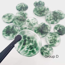 Load image into Gallery viewer, CONTACT US TO RECREATE THIS SOLD OUT STYLE Adorn Pacific x Hot Glass Earrings with Monstera Mother of Pearl Shell- FJD$ - Adorn Pacific - Earrings