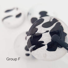 Load image into Gallery viewer, CONTACT US TO RECREATE THIS SOLD OUT STYLE Adorn Pacific x Hot Glass Earrings with Monstera Mother of Pearl Shell- FJD$ - Adorn Pacific - Earrings