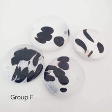 Load image into Gallery viewer, CONTACT US TO RECREATE THIS SOLD OUT STYLE Adorn Pacific x Hot Glass Earrings with Monstera Mother of Pearl Shell- FJD$ - Adorn Pacific - Earrings