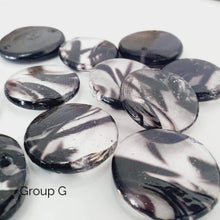 Load image into Gallery viewer, CONTACT US TO RECREATE THIS SOLD OUT STYLE Adorn Pacific x Hot Glass Earrings with Monstera Mother of Pearl Shell- FJD$ - Adorn Pacific - Earrings