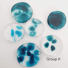 Load image into Gallery viewer, CONTACT US TO RECREATE THIS SOLD OUT STYLE Adorn Pacific x Hot Glass Earrings with Monstera Mother of Pearl Shell- FJD$ - Adorn Pacific - Earrings