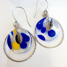 Load image into Gallery viewer, CONTACT US TO RECREATE THIS SOLD OUT STYLE Adorn Pacific x Hot Glass Hoop Earrings with hammered detail - FJD$ - Adorn Pacific - Earrings