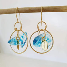 Load image into Gallery viewer, CONTACT US TO RECREATE THIS SOLD OUT STYLE Adorn Pacific x Hot Glass Wave Hoop Earrings - FJD$ - Adorn Pacific - Earrings
