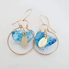 Load image into Gallery viewer, CONTACT US TO RECREATE THIS SOLD OUT STYLE Adorn Pacific x Hot Glass Wave Hoop Earrings - FJD$ - Adorn Pacific - Earrings