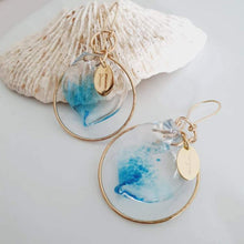 Load image into Gallery viewer, CONTACT US TO RECREATE THIS SOLD OUT STYLE Adorn Pacific x Hot Glass Wave Hoop Earrings - FJD$ - Adorn Pacific - Earrings