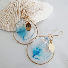 Load image into Gallery viewer, CONTACT US TO RECREATE THIS SOLD OUT STYLE Adorn Pacific x Hot Glass Wave Hoop Earrings - FJD$ - Adorn Pacific - Earrings