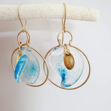 Load image into Gallery viewer, CONTACT US TO RECREATE THIS SOLD OUT STYLE Adorn Pacific x Hot Glass Wave Hoop Earrings - FJD$ - Adorn Pacific - Earrings