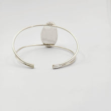 Load image into Gallery viewer, CONTACT US TO RECREATE THIS SOLD OUT STYLE Bezel Set Cowrie Shell Bangle - 925 Sterling Silver FJD$ - Adorn Pacific - Bracelets