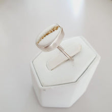 Load image into Gallery viewer, CONTACT US TO RECREATE THIS SOLD OUT STYLE Bezel set Fiji Cowrie Shell Ring - 925 Sterling Silver FJD$ - Adorn Pacific - Rings
