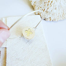 Load image into Gallery viewer, CONTACT US TO RECREATE THIS SOLD OUT STYLE Bezel Set Shell Bangle - 925 Sterling Silver FJD$ - Adorn Pacific - Bracelets