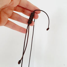 Load image into Gallery viewer, CONTACT US TO RECREATE THIS SOLD OUT STYLE Carved Oyster Shell Disc Earrings and Necklace Set - Brown Wax Cord & 14k Gold Fill FJD$ - Adorn Pacific - Jewelry Sets