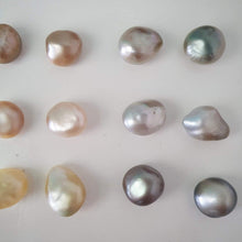 Load image into Gallery viewer, CONTACT US TO RECREATE THIS SOLD OUT STYLE Carved Oyster Shell Earrings with Fiji Pearls - 925 Sterling Silver or 14k Gold Filled FJD$ - Adorn Pacific - Earrings