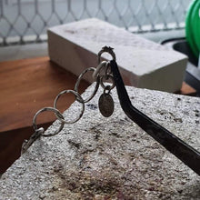 Load image into Gallery viewer, CONTACT US TO RECREATE THIS SOLD OUT STYLE Chunky Bracelet with Frangipani details & Fiji Saltwater Pearl in 925 Sterling Silver - FJD$ - Adorn Pacific - Bracelets