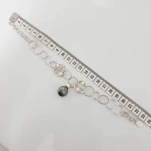 Load image into Gallery viewer, CONTACT US TO RECREATE THIS SOLD OUT STYLE Chunky Bracelet with Frangipani details & Fiji Saltwater Pearl in 925 Sterling Silver - FJD$ - Adorn Pacific - Bracelets