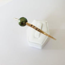 Load image into Gallery viewer, CONTACT US TO RECREATE THIS SOLD OUT STYLE Fiji Saltwater Baroque Pearl Closed Fiji Bangle in 14k Gold Fill - FJD$ - Adorn Pacific - Bracelets