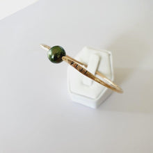 Load image into Gallery viewer, CONTACT US TO RECREATE THIS SOLD OUT STYLE Fiji Saltwater Baroque Pearl Closed Fiji Bangle in 14k Gold Fill - FJD$ - Adorn Pacific - Bracelets