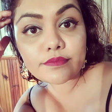 Load image into Gallery viewer, CONTACT US TO RECREATE THIS SOLD OUT STYLE Frangipani & Tumbled Shell Earrings with chain detail - 14k Gold Filled FJD$ - Adorn Pacific - Earrings