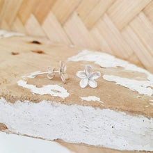 Load image into Gallery viewer, CONTACT US TO RECREATE THIS SOLD OUT STYLE Frangipani Stud Earrings - 925 Sterling Silver - FJD$ - Adorn Pacific - Earrings