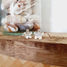 Load image into Gallery viewer, CONTACT US TO RECREATE THIS SOLD OUT STYLE Frangipani Stud Earrings - 925 Sterling Silver - FJD$ - Adorn Pacific - Earrings