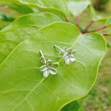 Load image into Gallery viewer, CONTACT US TO RECREATE THIS SOLD OUT STYLE Frangipani Stud Earrings - 925 Sterling Silver - FJD$ - Adorn Pacific - Earrings
